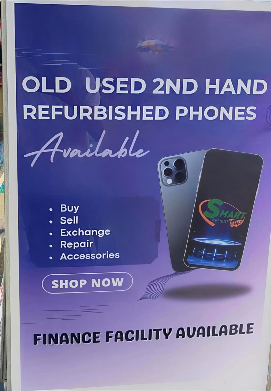 exchange with 40 percent value with referbised phone at emi avilable